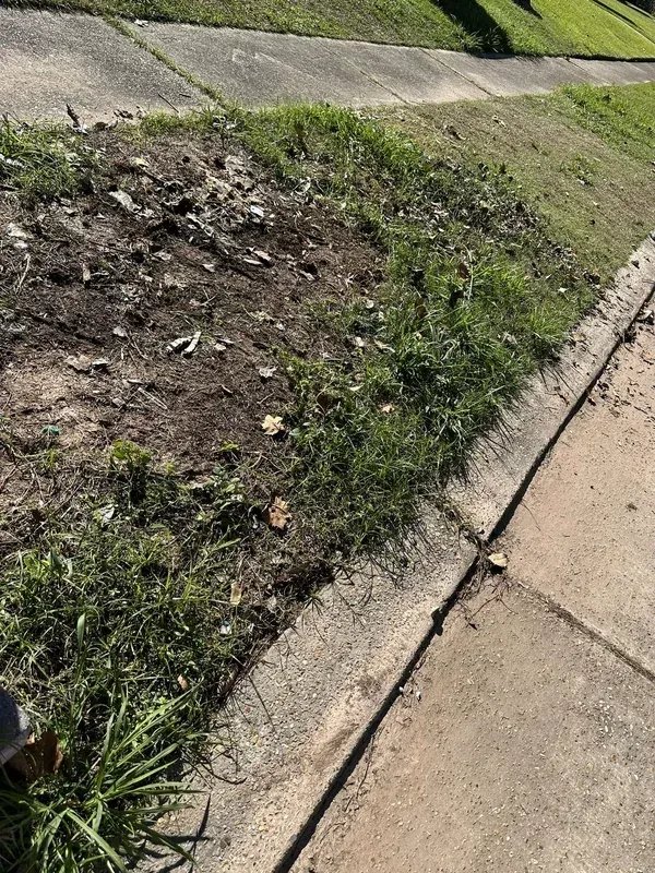 Same curb after pickup